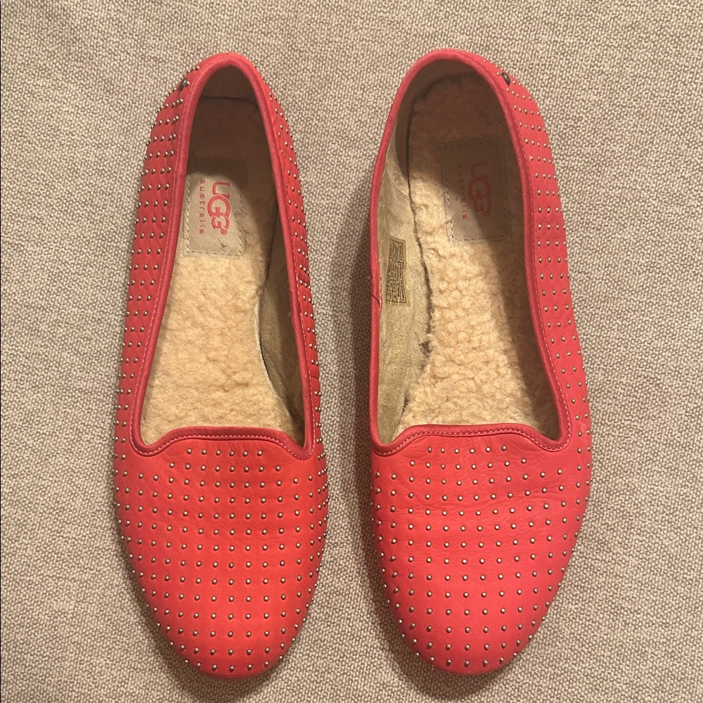 UGG Women's pink Studded Slippers